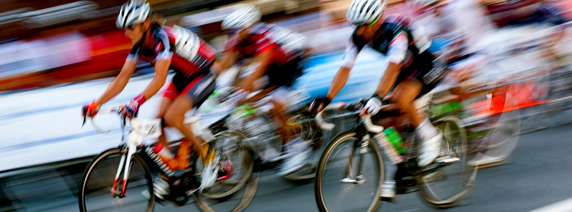 Cestná cyklistika stock image