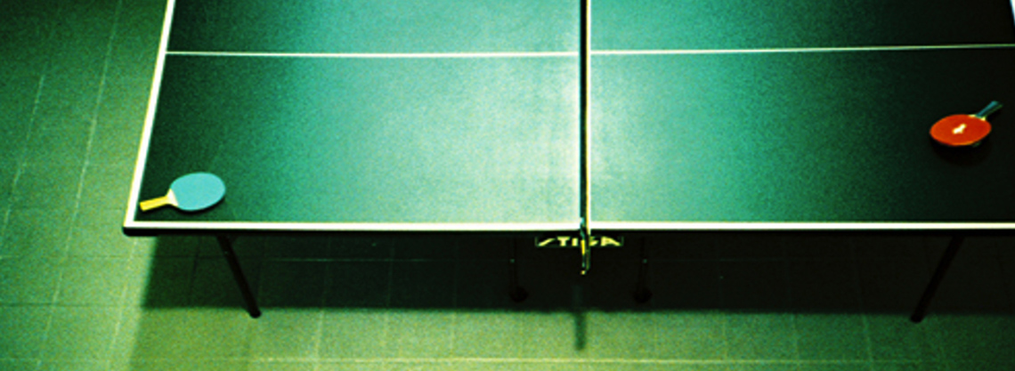 Stolný tenis stock image
