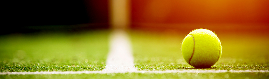 Tenis vozíčkarov stock image