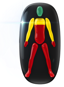 Movement affected to a high degree in the trunk, legs and hands and mildly affected across the shoulder and in the arms.